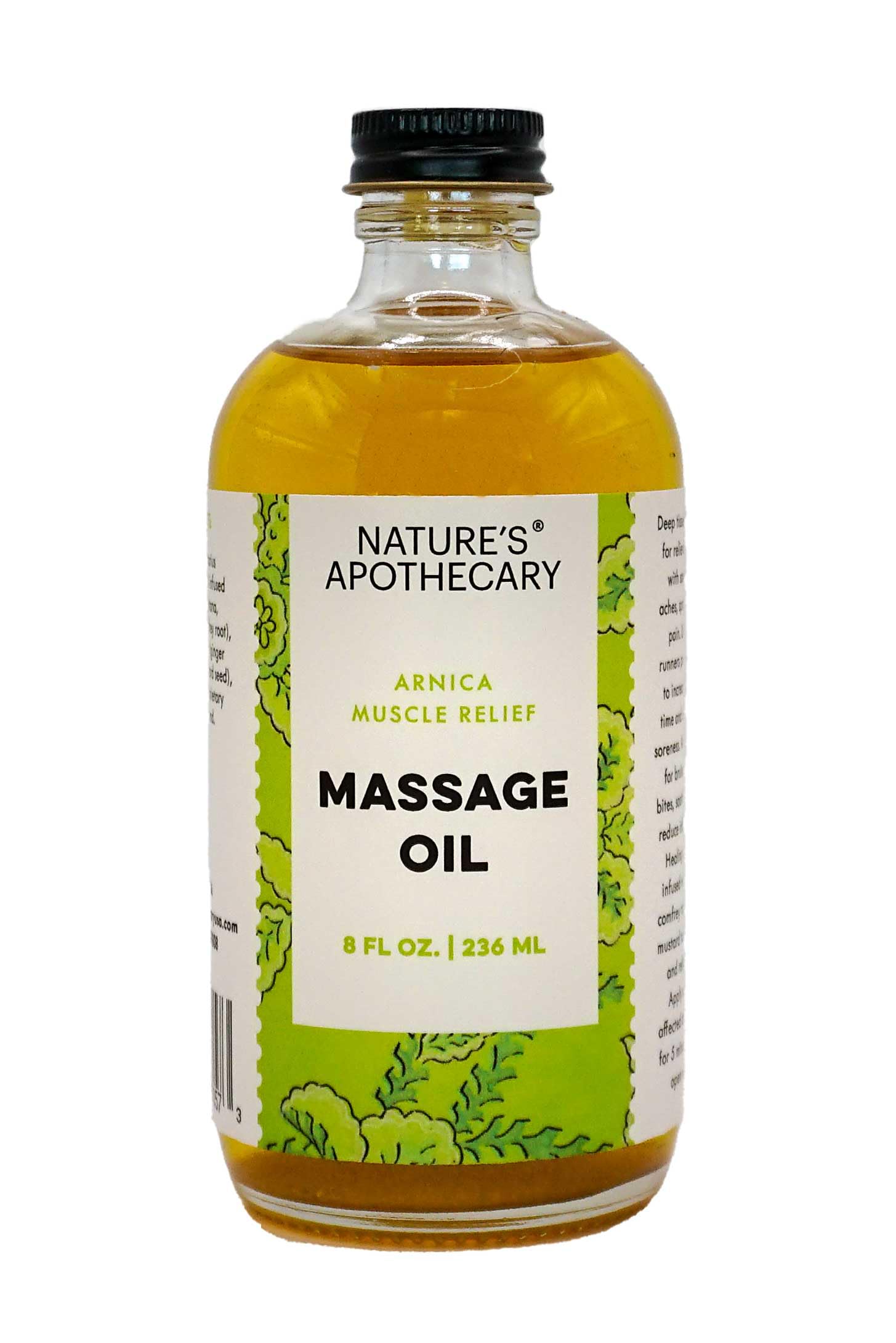Aceite para masajes con mentol
