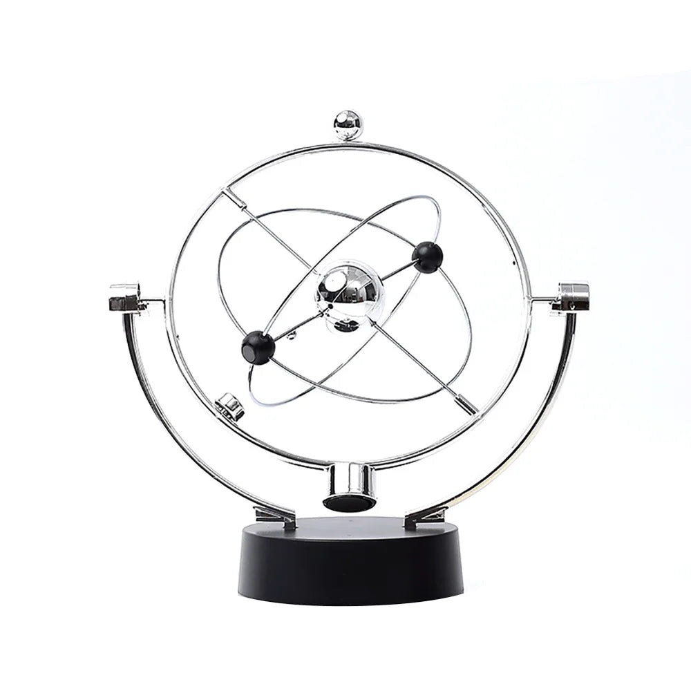 Péndulo de Newton – Movimiento Perpetuo de Rotación | Decoración y Juguete de Escritorio Científico