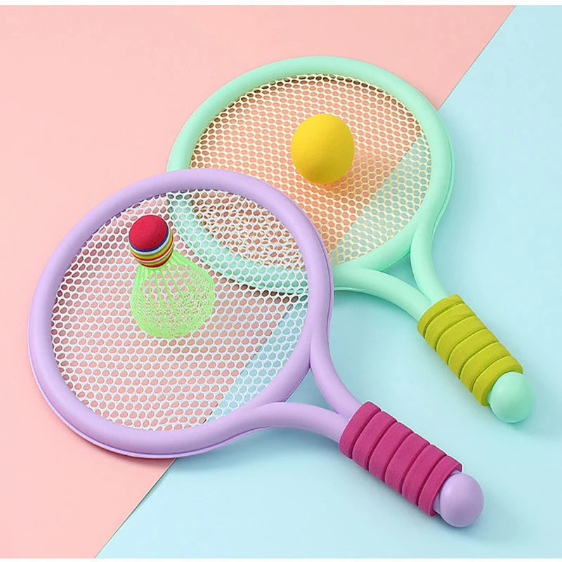 Raqueta Infantil de Bádminton y Tenis – Juego Deportivo 3 a 12 Años