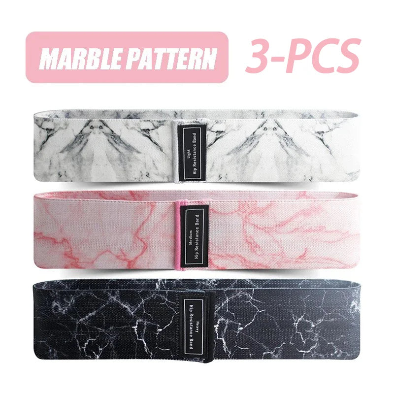 Bandas de Resistencia para Piernas y Glúteos – Yoga, Pilates, Fitness, Entrena en Casa (5pcs)