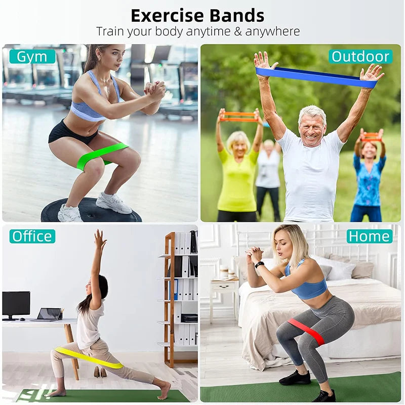 Bandas de Resistencia para Piernas y Glúteos | Yoga, Fitness y Entrenamiento Funcional