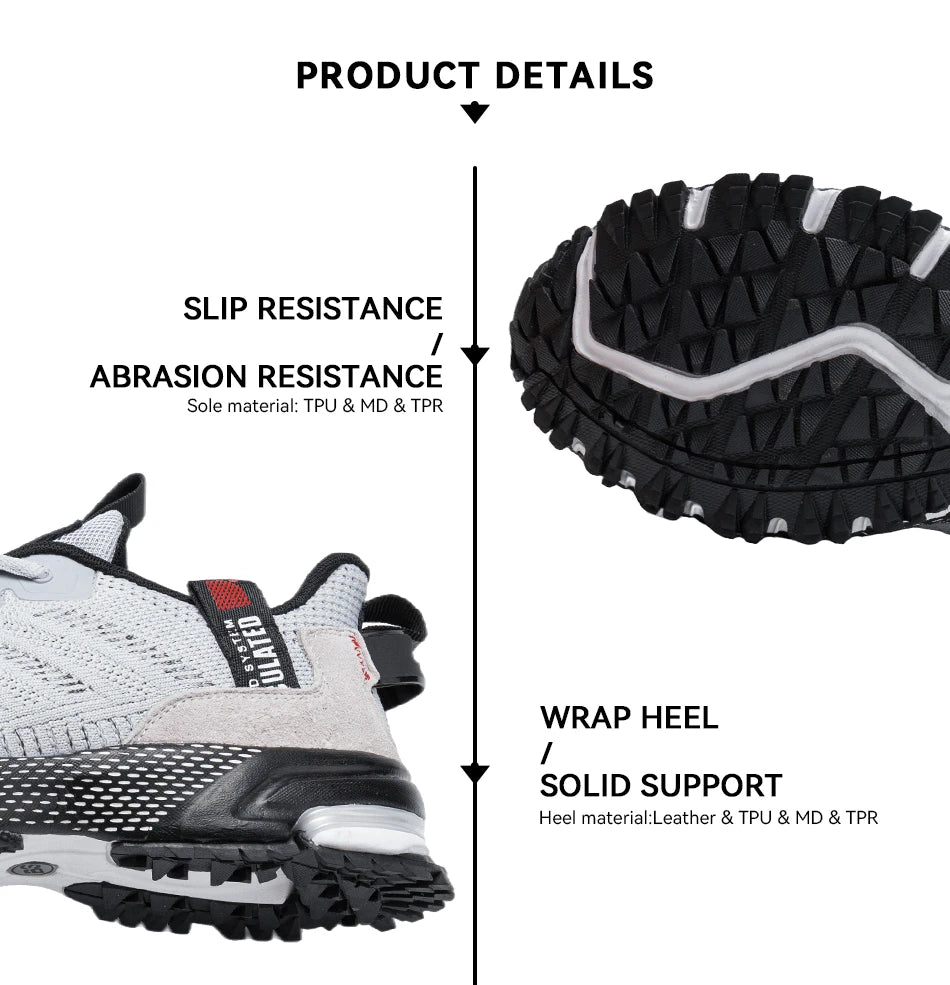 Baasploa – Zapatillas de Correr Ligeras para Hombre