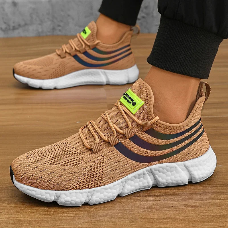 Zapatillas Deportivas Hombre – Ligeras, Transpirables y Antideslizantes para Correr o Caminar