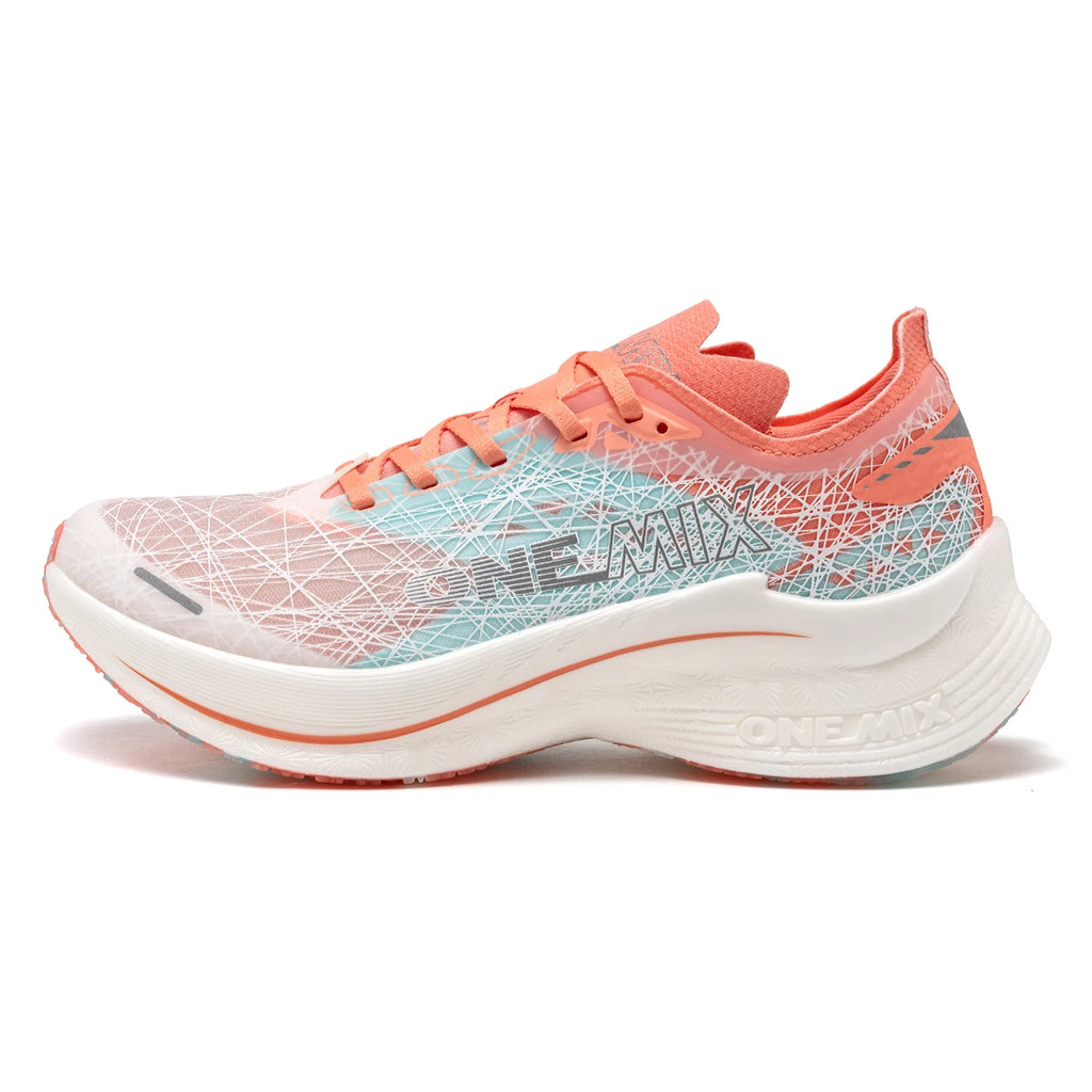 Zapatillas ONEMIX Running Hombre con Placa de Carbono – Ultraligeras, Amortiguación y Rebote