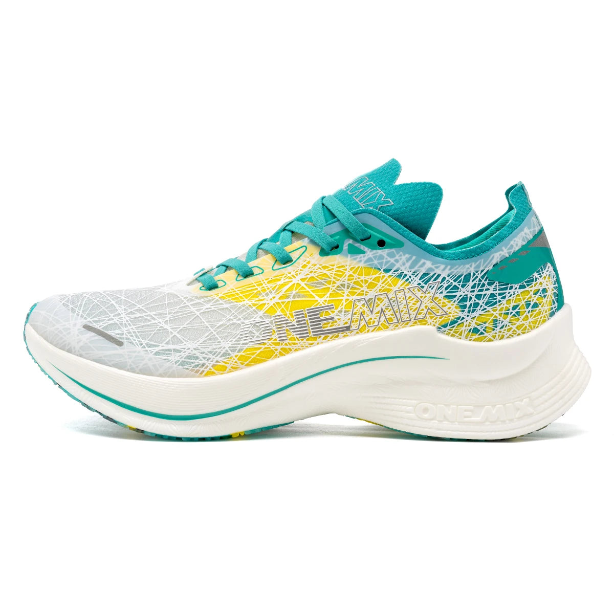 Zapatillas ONEMIX Running Hombre con Placa de Carbono – Ultraligeras, Amortiguación y Rebote