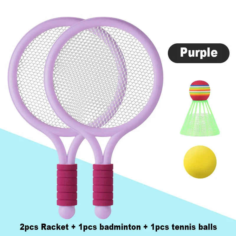 Raqueta Infantil de Bádminton y Tenis – Juego Deportivo 3 a 12 Años
