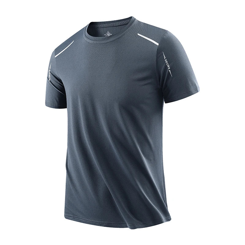 Camiseta Hombre Secado Rápido Verano Gym